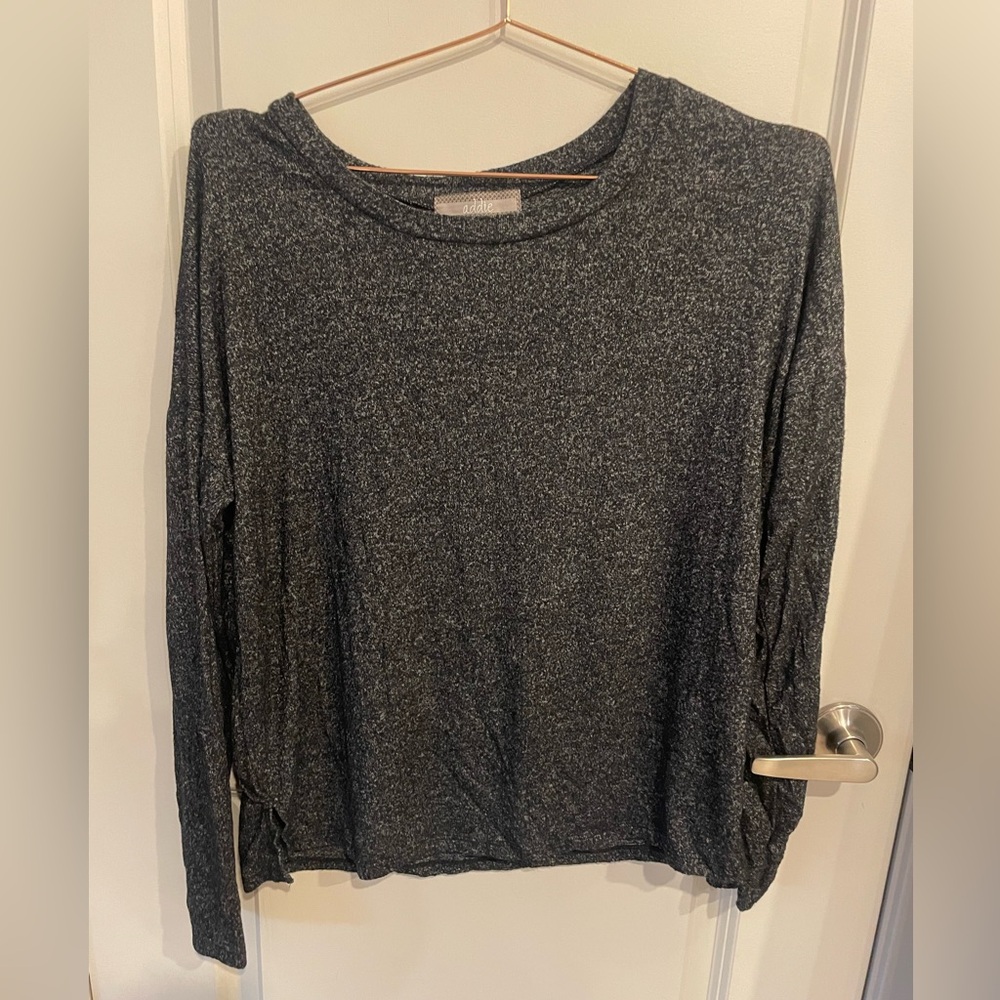 Gray Long Sleeve Women's Top ultra soft